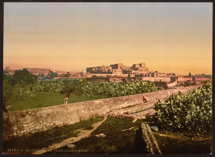 Framed Print : Mahomedia (the lost town), Tunis, Tunisia Framed Print : Mahomedia (the lost town), Tunis, Tunisia