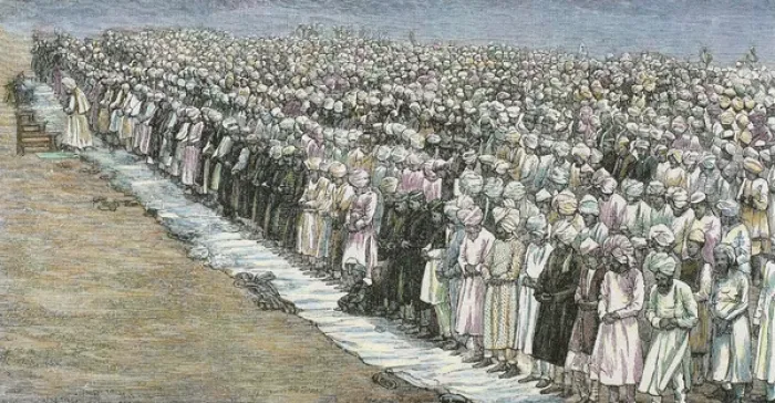 Framed Print : Mahommedan festival Buckra Ede or Baqr-i-Id (Cow Festival) Framed Print : Mahommedan festival Buckra Ede or Baqr-i-Id (Cow Festival)