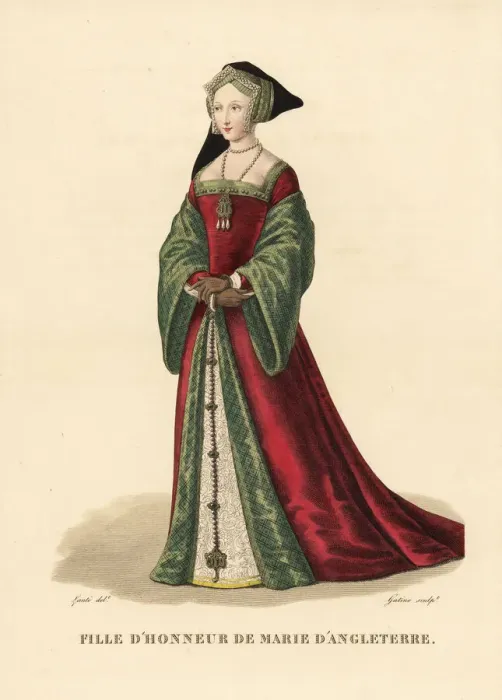 Framed Print : Maid of honour to Mary Tudor, 1496-1533 Framed Print : Maid of honour to Mary Tudor, 1496-1533