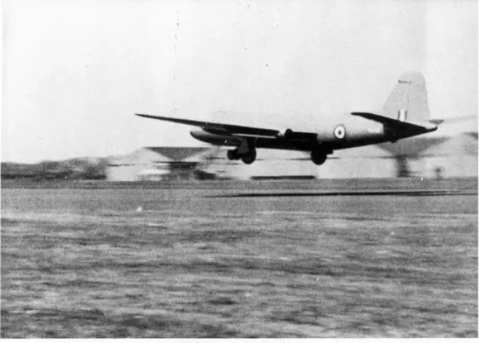 Framed Print : The maiden flight of the first English Electric Canberra VN7 Framed Print : The maiden flight of the first English Electric Canberra VN7