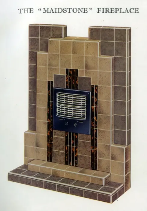 Framed Print : The Maidstone Fireplace Framed Print : The Maidstone Fireplace
