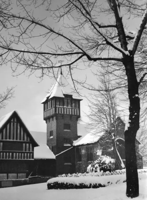 Framed Print : Maidstone Winter Snow Framed Print : Maidstone Winter Snow