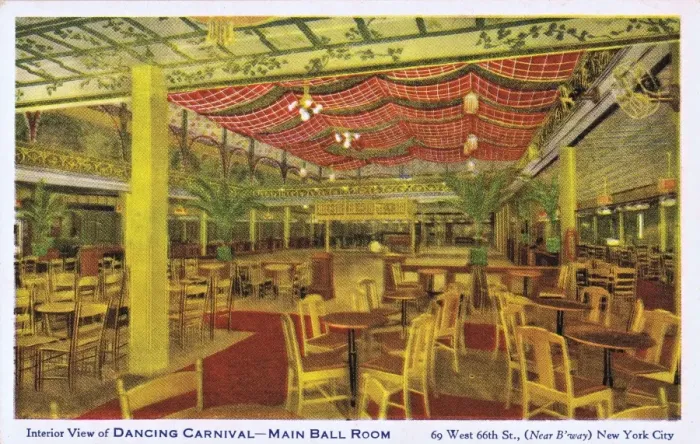 Framed Print : Main Ballroom in the Dancing Carnival, New York Framed Print : Main Ballroom in the Dancing Carnival, New York