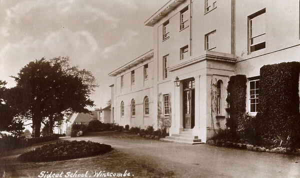 Main building of Sidcot School, Somerset