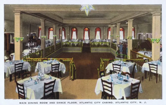 Framed Print : Main dining room - Atlantic City Casino, USA Framed Print : Main dining room - Atlantic City Casino, USA