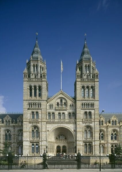 Main Entrance of the Natural History Museum, London