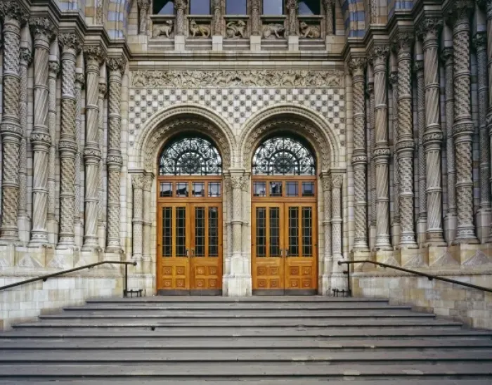 Framed Print : Main entrance of the Natural History Museum, London Framed Print : Main entrance of the Natural History Museum, London
