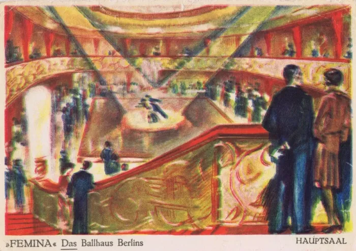 Framed Print : Main Hall / Ballroom in Femina, Berlin Framed Print : Main Hall / Ballroom in Femina, Berlin