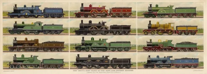Framed Print : Main Line Express Engines Framed Print : Main Line Express Engines