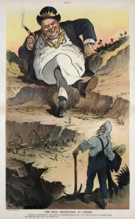 Framed Print : The main obstruction at Panama Framed Print : The main obstruction at Panama