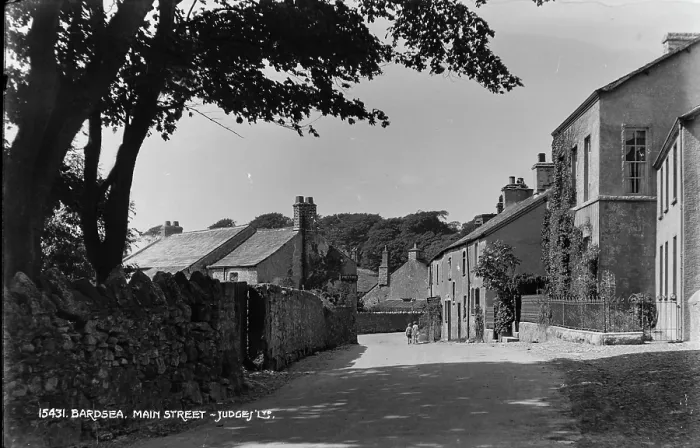 Framed Print : Main Street in Bardsea Framed Print : Main Street in Bardsea