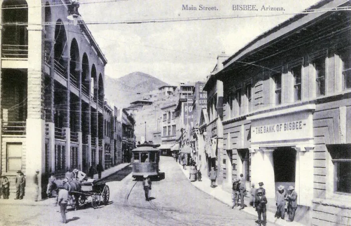 Framed Print : Main Street, Bisbee, Arizona, USA Framed Print : Main Street, Bisbee, Arizona, USA