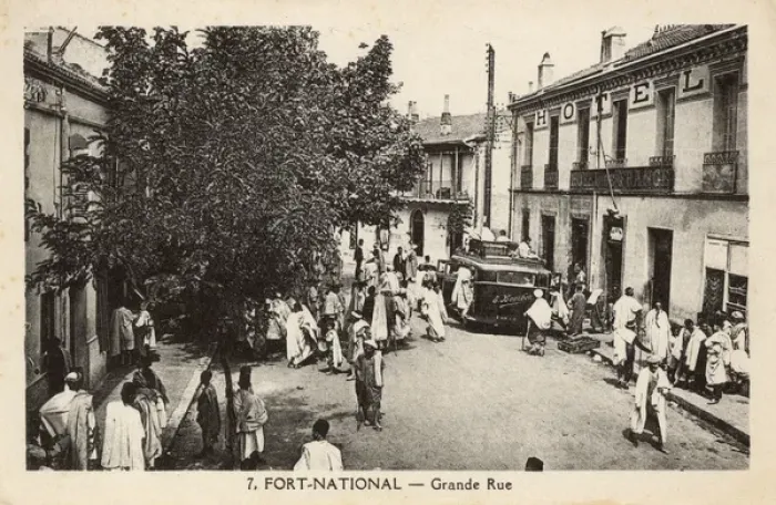 Framed Print : Main Street, Fort National (Larbaa Nath Irathen), Algeria Framed Print : Main Street, Fort National (Larbaa Nath Irathen), Algeria