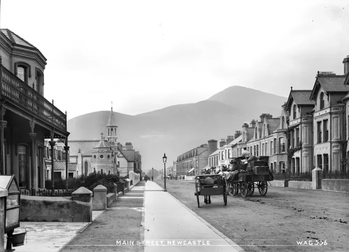Framed Print : Main Street, Newcastle