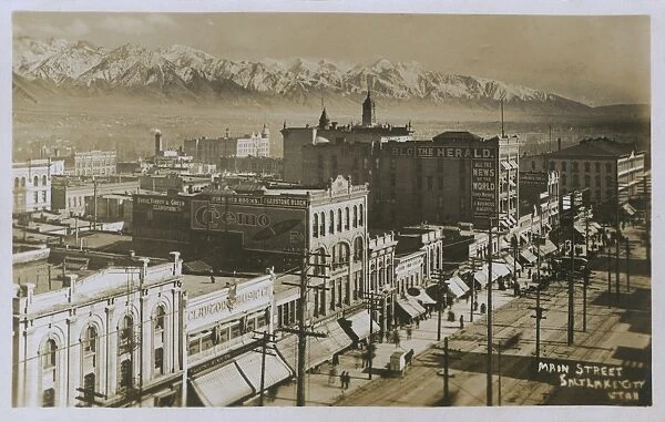 Main Street - Salt Lake City, Utah, USA