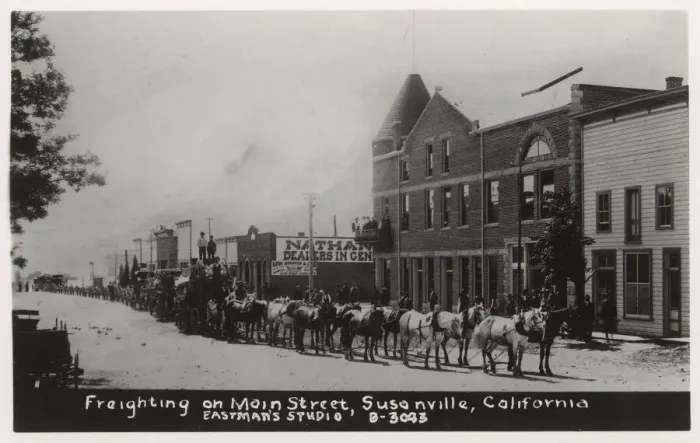 Framed Print : Main Street, Susanville, Lassen County, California, USA Framed Print : Main Street, Susanville, Lassen County, California, USA