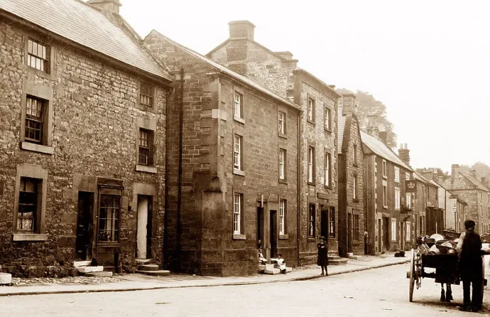Framed Print : Main Street, Winster near Matlock Framed Print : Main Street, Winster near Matlock