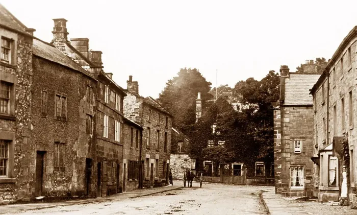 Framed Print : Main Street, Winster near Matlock Framed Print : Main Street, Winster near Matlock