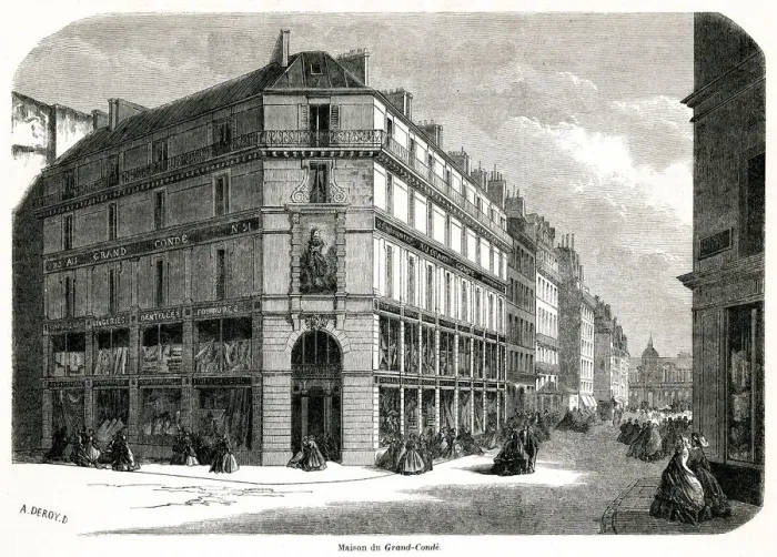 Framed Print : MAISON DU GRAND-CONDE Framed Print : MAISON DU GRAND-CONDE