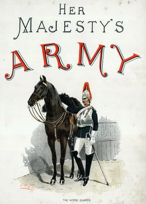 Framed Print : Her Majesty's Army by Walter Richards, The Horse Guards Framed Print : Her Majesty's Army by Walter Richards, The Horse Guards