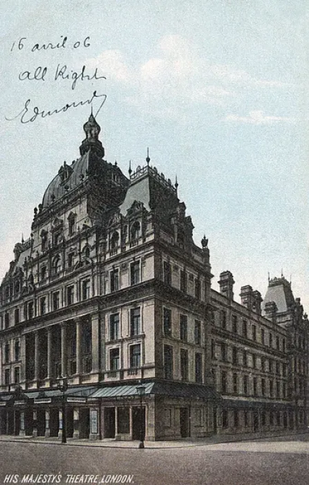 Framed Print : His Majestys Theatre, London