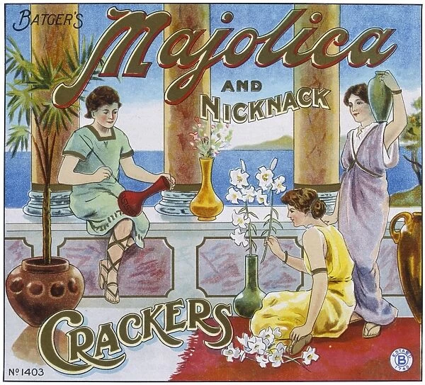 Majolica and Nick Nack crackers
