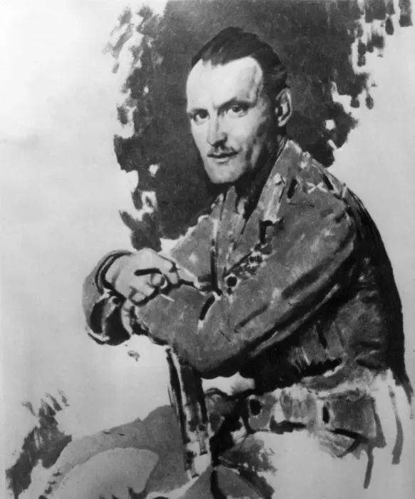 Framed Print : Major General Elles in France during WW1 Framed Print : Major General Elles in France during WW1