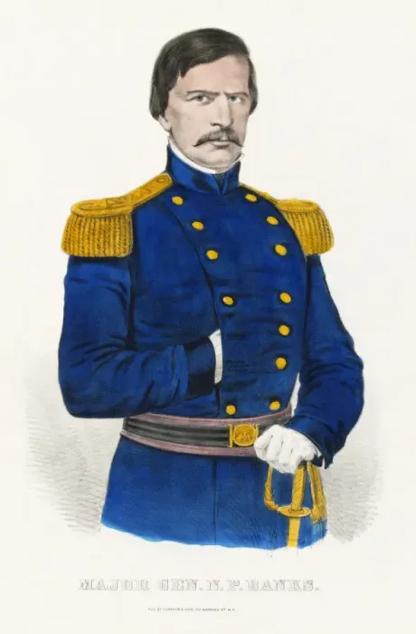 Framed Print : Major General Nathaniel Prentiss Banks Framed Print : Major General Nathaniel Prentiss Banks