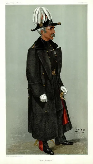 Framed Print : Major General Sir Henry Trotter, Home District Framed Print : Major General Sir Henry Trotter, Home District