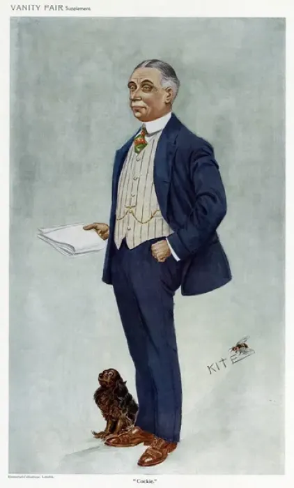 Framed Print : Major H. E. de Fonblanque Cox, Vanity Fair, KITE Framed Print : Major H. E. de Fonblanque Cox, Vanity Fair, KITE