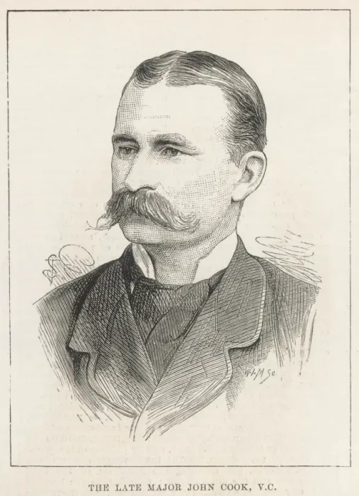 Framed Print : Major John Cook VC (d. 1879) Framed Print : Major John Cook VC (d. 1879)