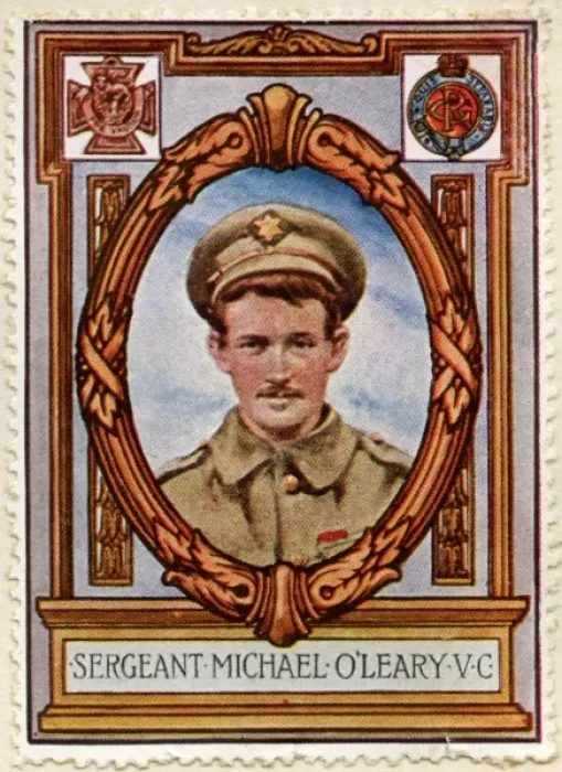 Framed Print : Major O Leary VC recipient 3 / Stamp Framed Print : Major O Leary VC recipient 3 / Stamp