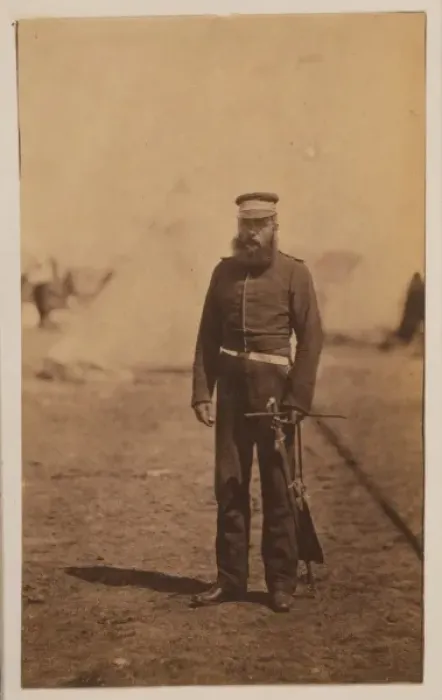 Framed Print : Major Pipon, Royal Artillery Framed Print : Major Pipon, Royal Artillery
