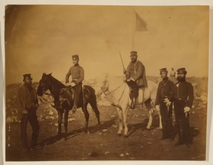 Framed Print : Major Tinley, & officers of the 39th regiment Framed Print : Major Tinley, & officers of the 39th regiment