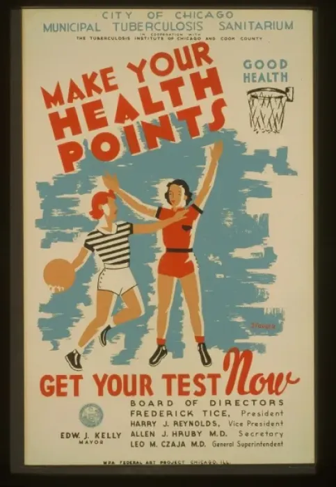 Framed Print : Make your health points - get your test now Framed Print : Make your health points - get your test now