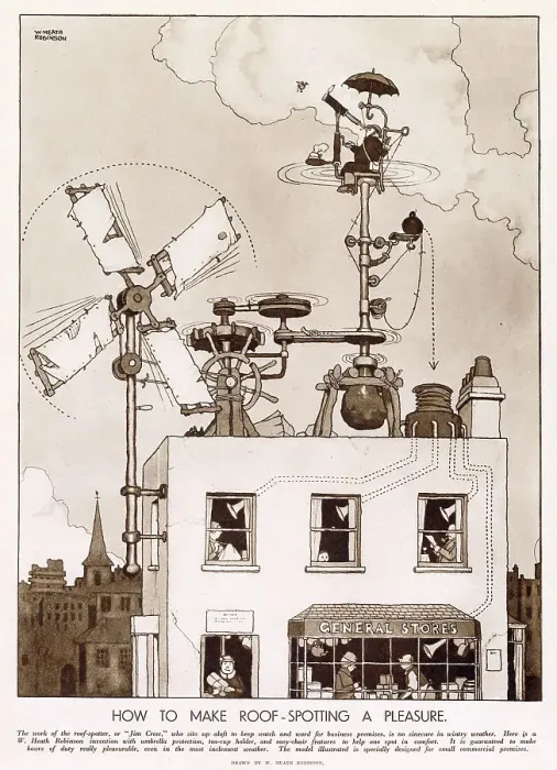 Framed Print : How to Make Roof-Spotting a Pleasure Framed Print : How to Make Roof-Spotting a Pleasure