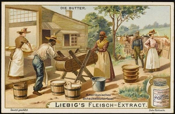 Making Butter, America