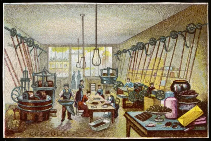 Framed Print : Making Chocolate Framed Print : Making Chocolate