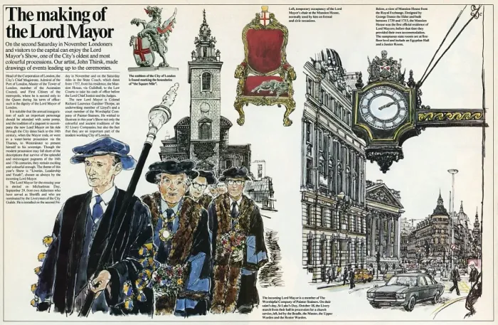 Framed Print : The making of the Lord Mayor Framed Print : The making of the Lord Mayor