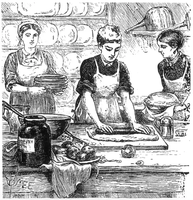Framed Print : Making Pastry Framed Print : Making Pastry
