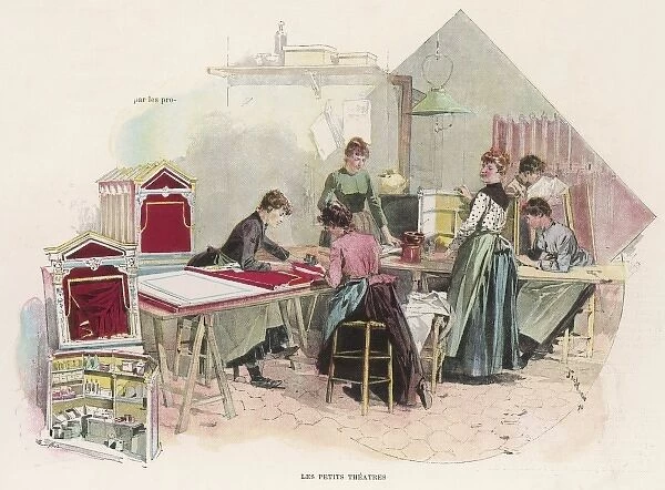 Making Toy Theatres 1890