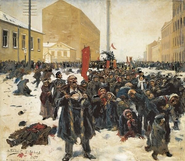 MAKOVSKI, Vladimir Yegorovitch (1846-1920). January