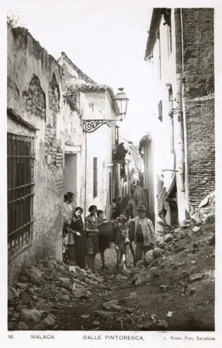 Framed Print : Malaga - Spain - Calle Pintoresca Framed Print : Malaga - Spain - Calle Pintoresca