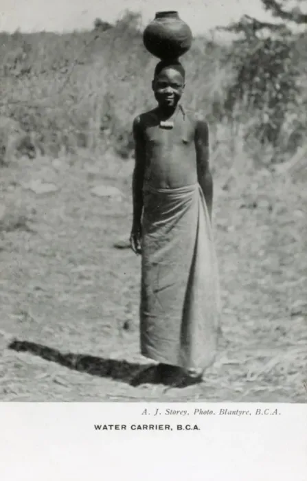 Framed Print : Malawi, Blantyre - Water Carrier Framed Print : Malawi, Blantyre - Water Carrier