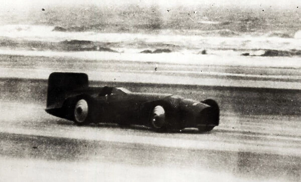 Malcolm Campbell in Bluebird, Land Speed Record