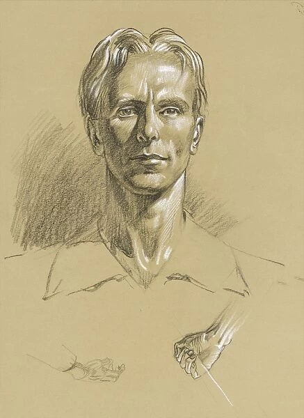 Male head study by Raymond Sheppard