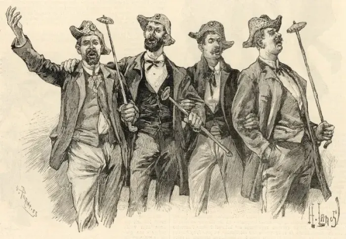Framed Print : A male quartet Framed Print : A male quartet