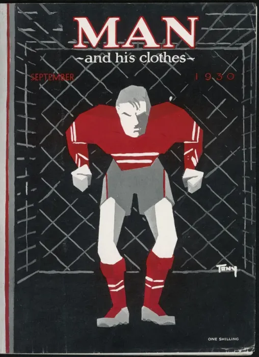 Framed Print : MALE SPORTING TYPE 1930