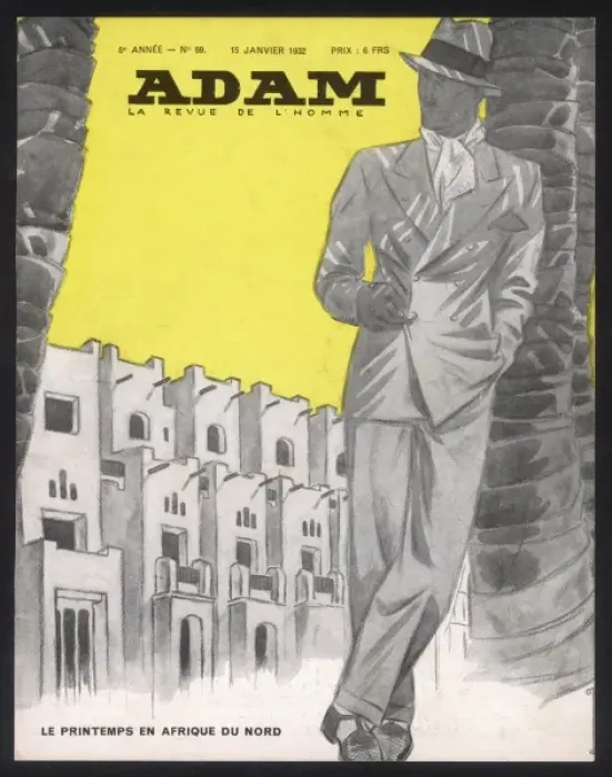 Framed Print : Male Type Adam 1932 Framed Print : Male Type Adam 1932