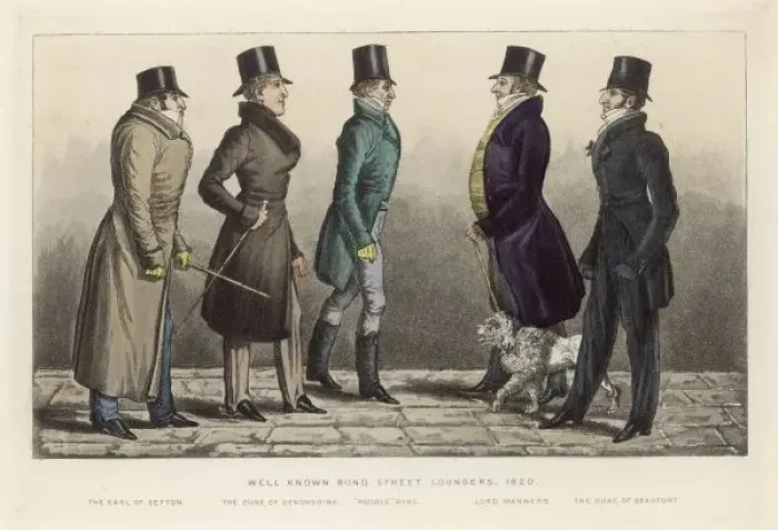 Framed Print : Male Type / Dandies / Bucks Framed Print : Male Type / Dandies / Bucks